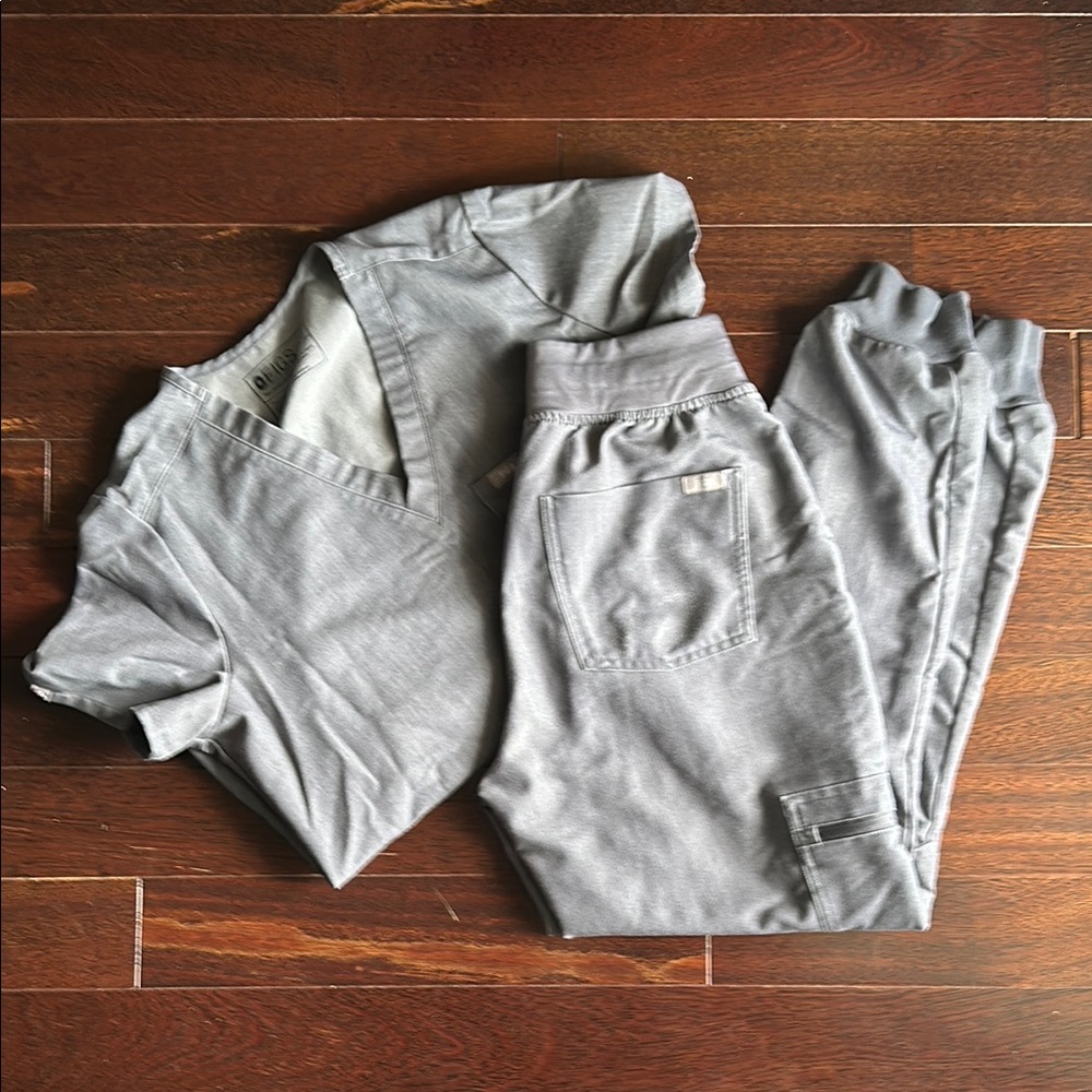 Figs Scrub Set Graphite XS